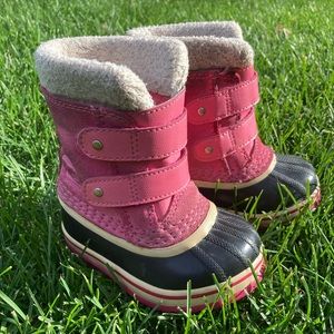 Sorel Pac Strap Toddler Boots size 6